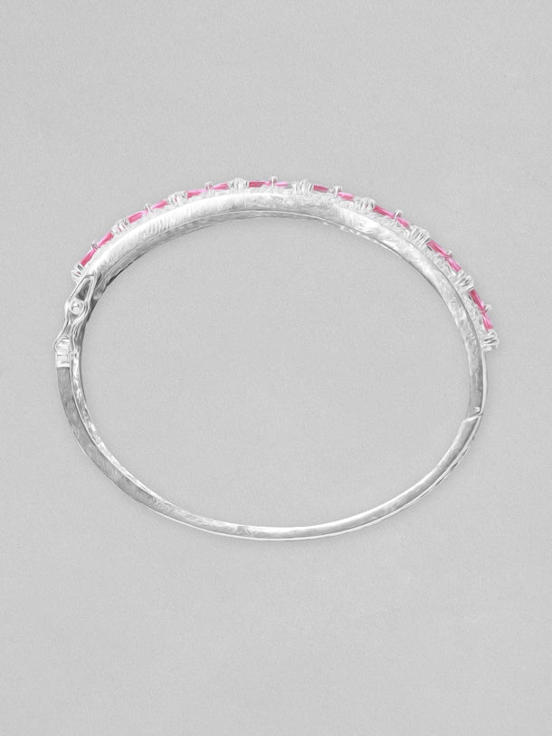 Rubans AD Pink Stone Rail Bracelet Bangles & Bracelets