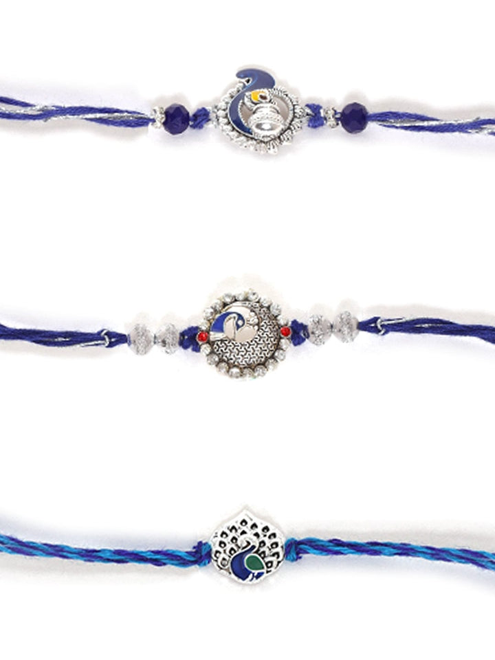 Rubans Celestial Bonds Set of 3 Rakhi Rakhi