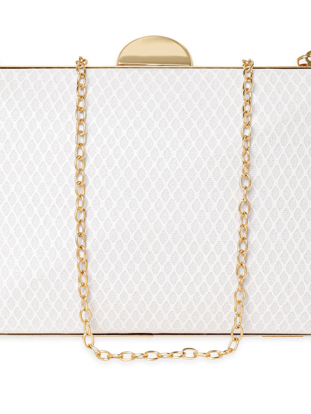 Rubans Dazzling Allure Handcrafted Shimmery Clutch Bag Handbag, Wallet Accessories & Clutche