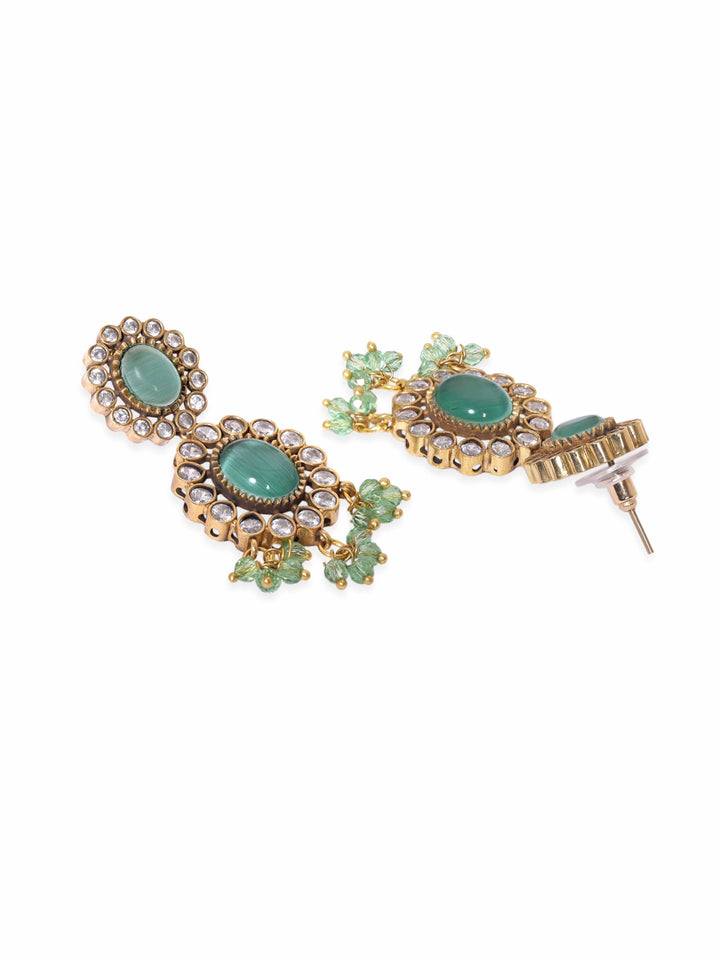 Rubans Enchanting Mint Majesty Kundan Choker Set Jewellery Sets