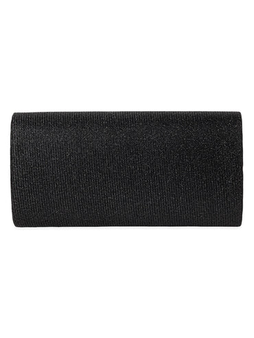 Rubans Ethereal Glamour Handcrafted Shimmery Clutch Handbag, Wallet Accessories & Clutches