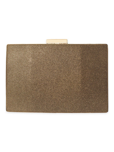 Rubans Gilded Glamour Handcrafted Shimmery Clutch Bag Handbag, Wallet Accessories & Clutches