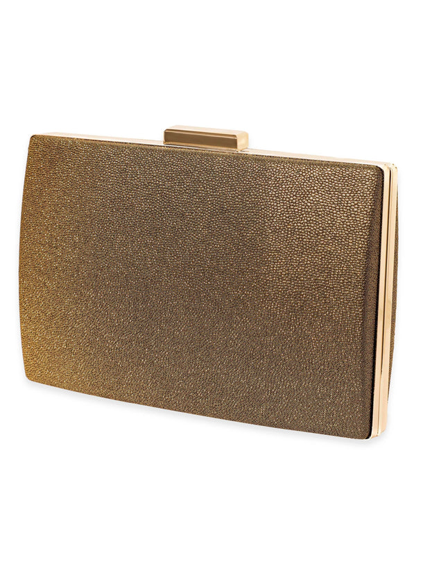 Rubans Gilded Glamour Handcrafted Shimmery Clutch Bag Handbag, Wallet Accessories & Clutches
