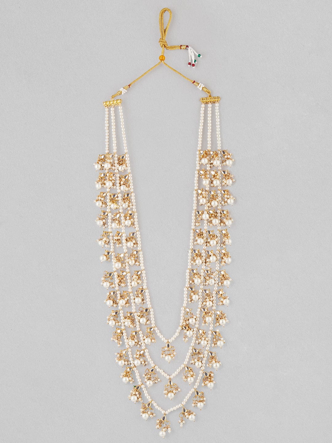 Tiny Pearl and Gold Bead Necklace – STONE AND STRAND