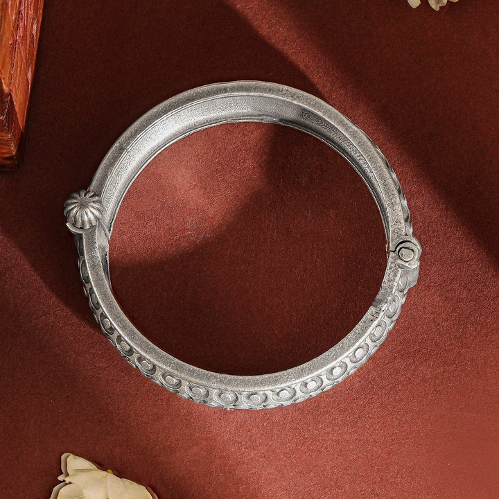 Rubans Oxidized Silver-Plated Antique Craft Traditional Bangle-Style Bracelet Bangles & Bracelets