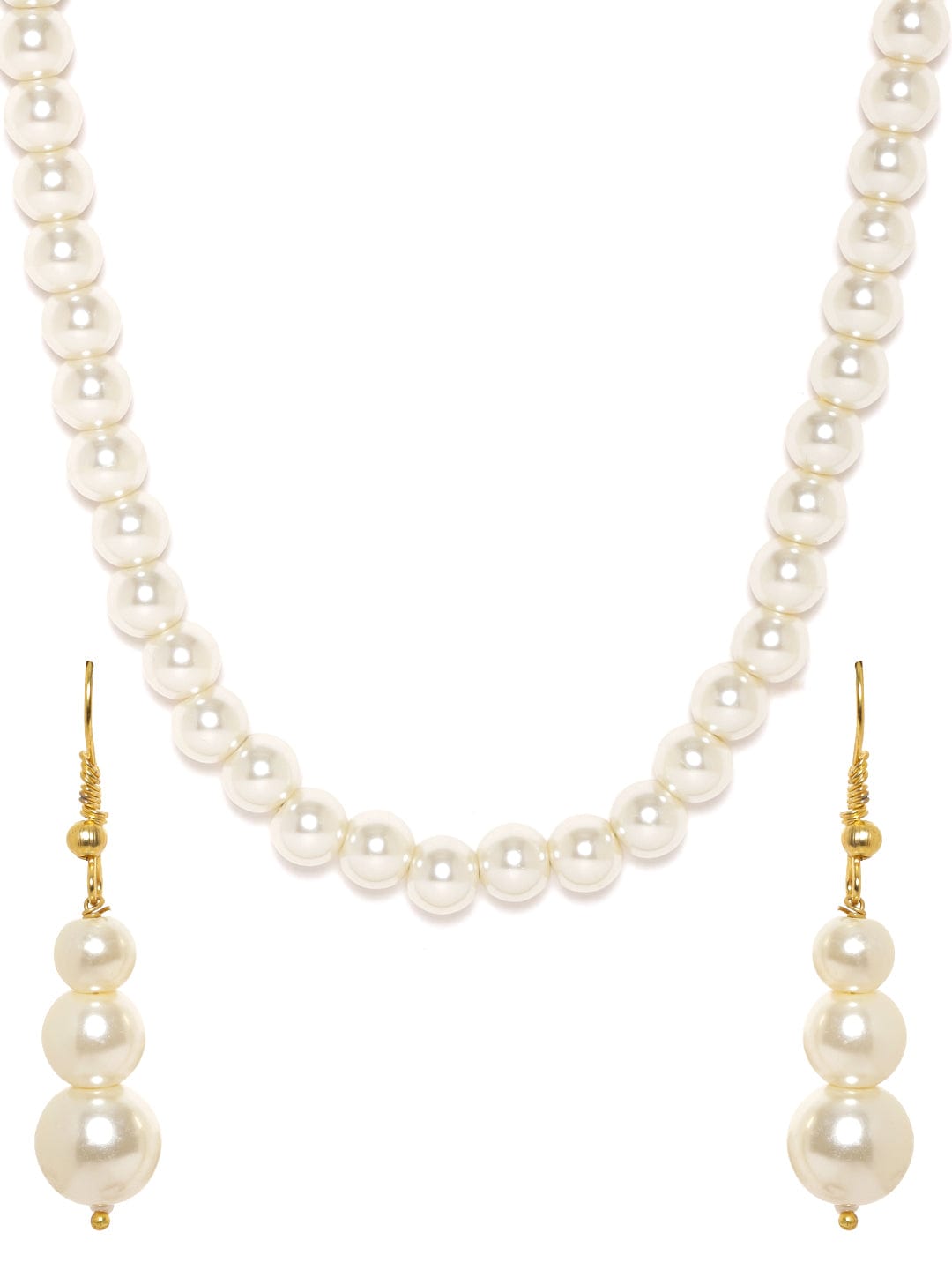 Rubans Pearlescent Perfection Exquisite Beaded Necklace Set Jewellery Sets