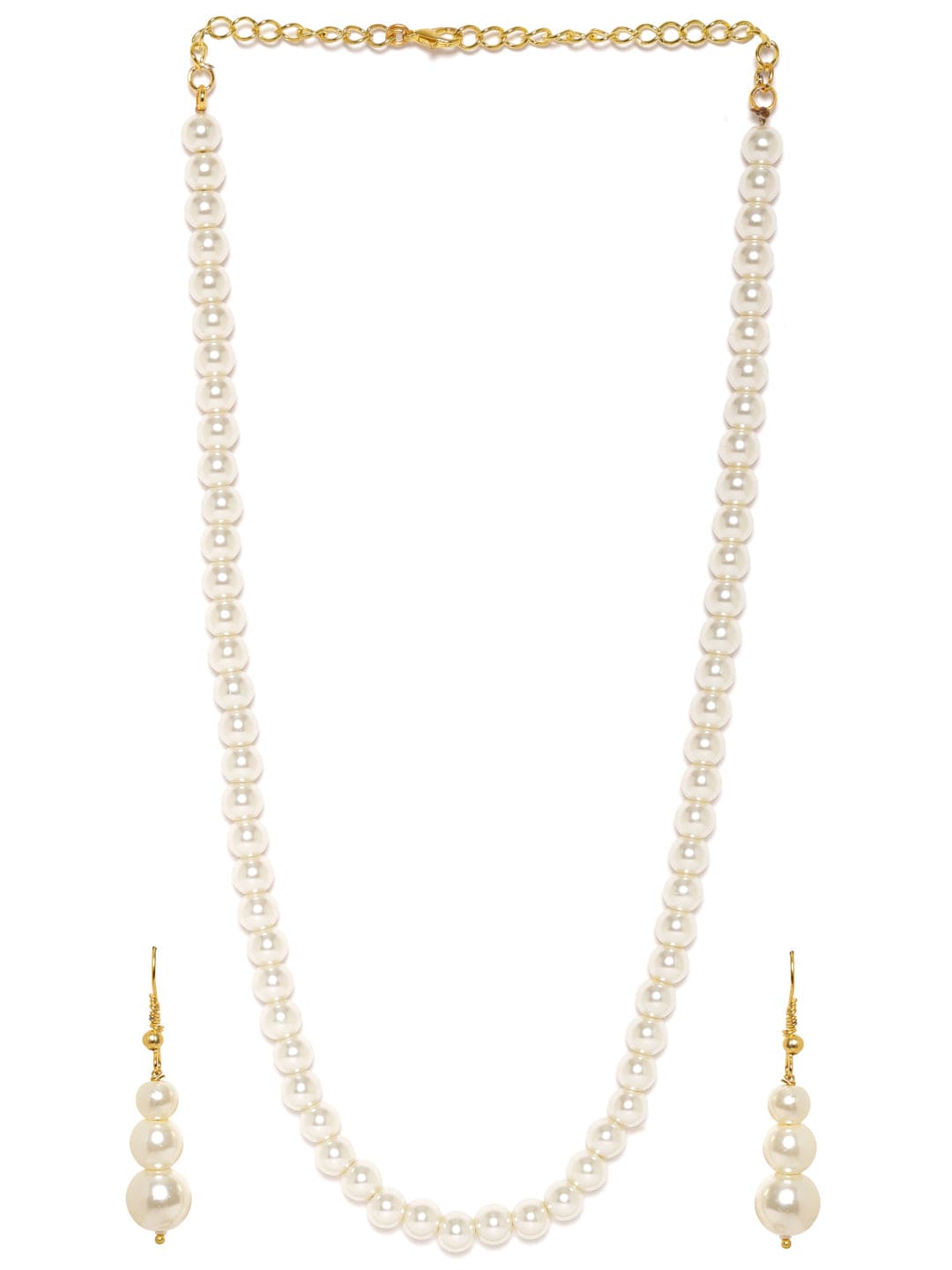 Rubans Pearlescent Perfection Exquisite Beaded Necklace Set Jewellery Sets