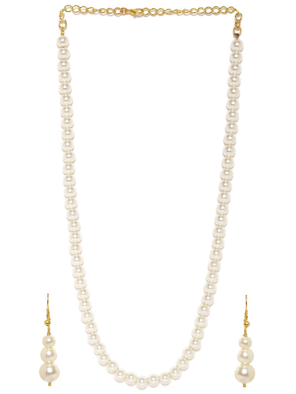 Rubans Pearlescent Perfection Exquisite Beaded Necklace Set Jewellery Sets