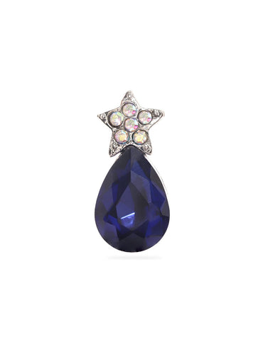 Rubans Petite Blue Stone Studs for Everyday Elegance Earrings