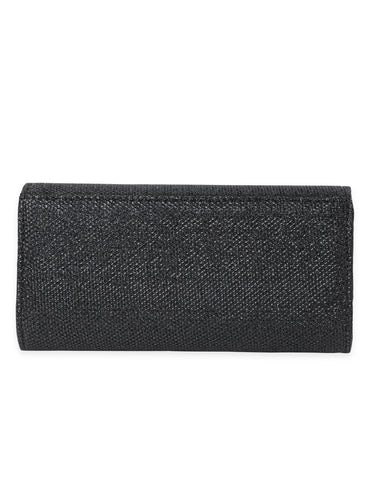 Rubans Radiant Splendor Handcrafted Shimmery Clutch Handbag, Wallet Accessories & Clutches