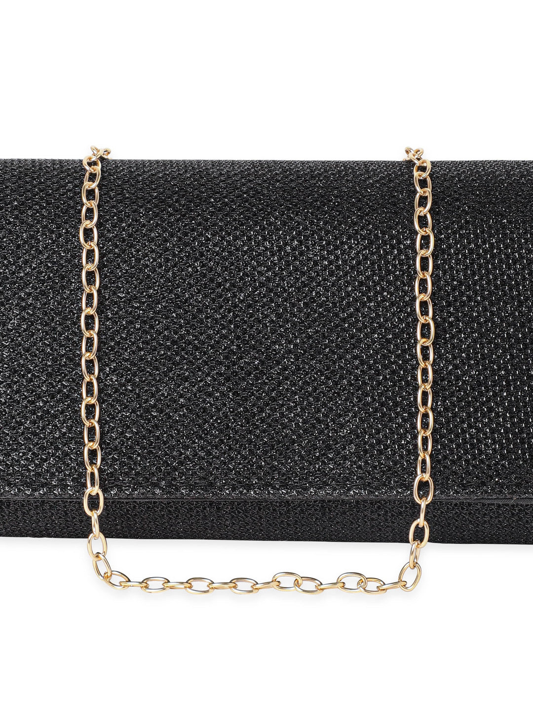 Rubans Radiant Splendor Handcrafted Shimmery Clutch Handbag, Wallet Accessories & Clutches