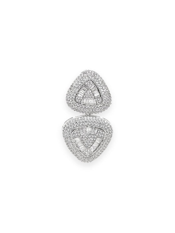 Rhodium Earrings Online 