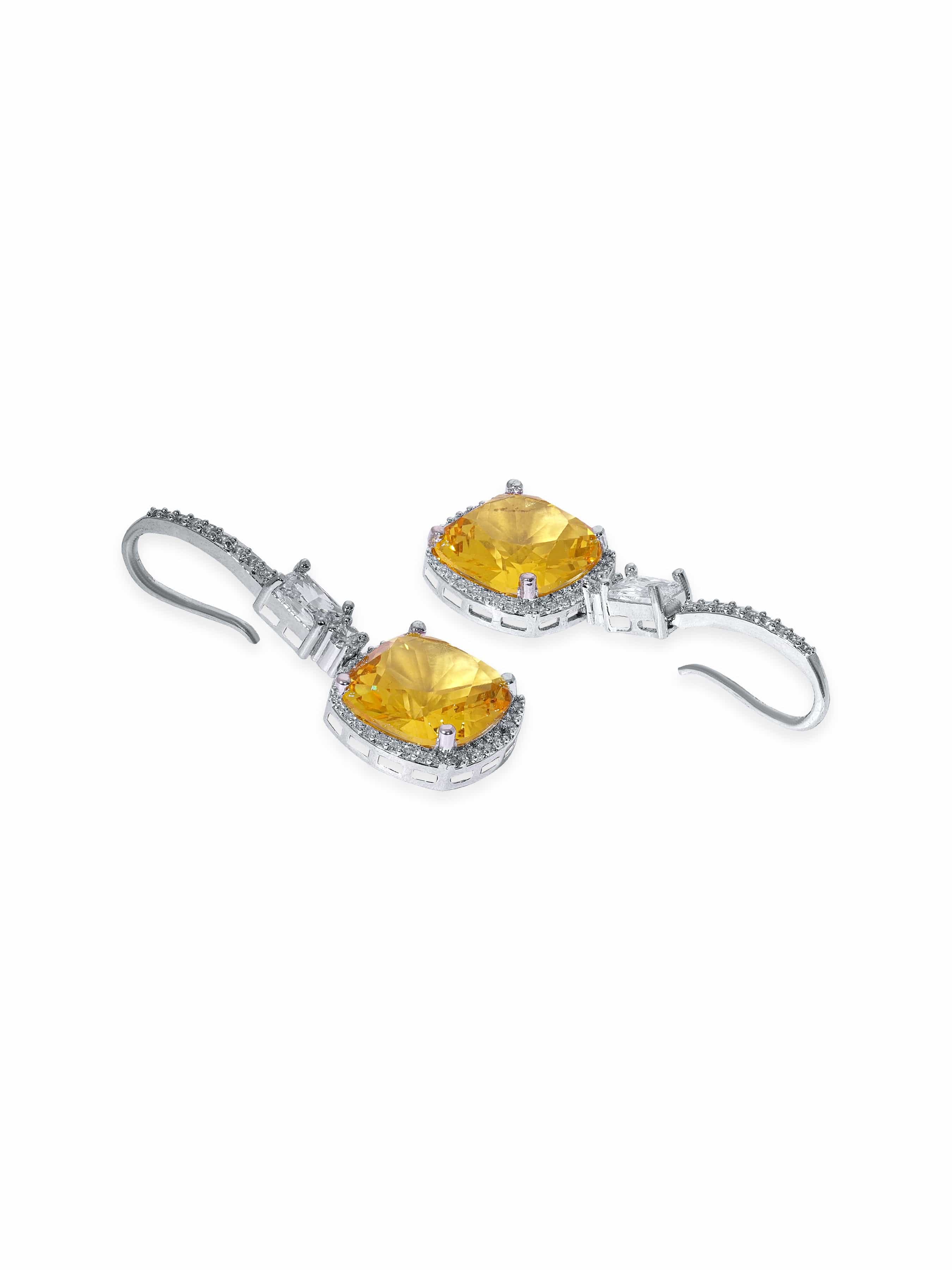 Shop Yellow Sapphire Earrings for Women | Angara