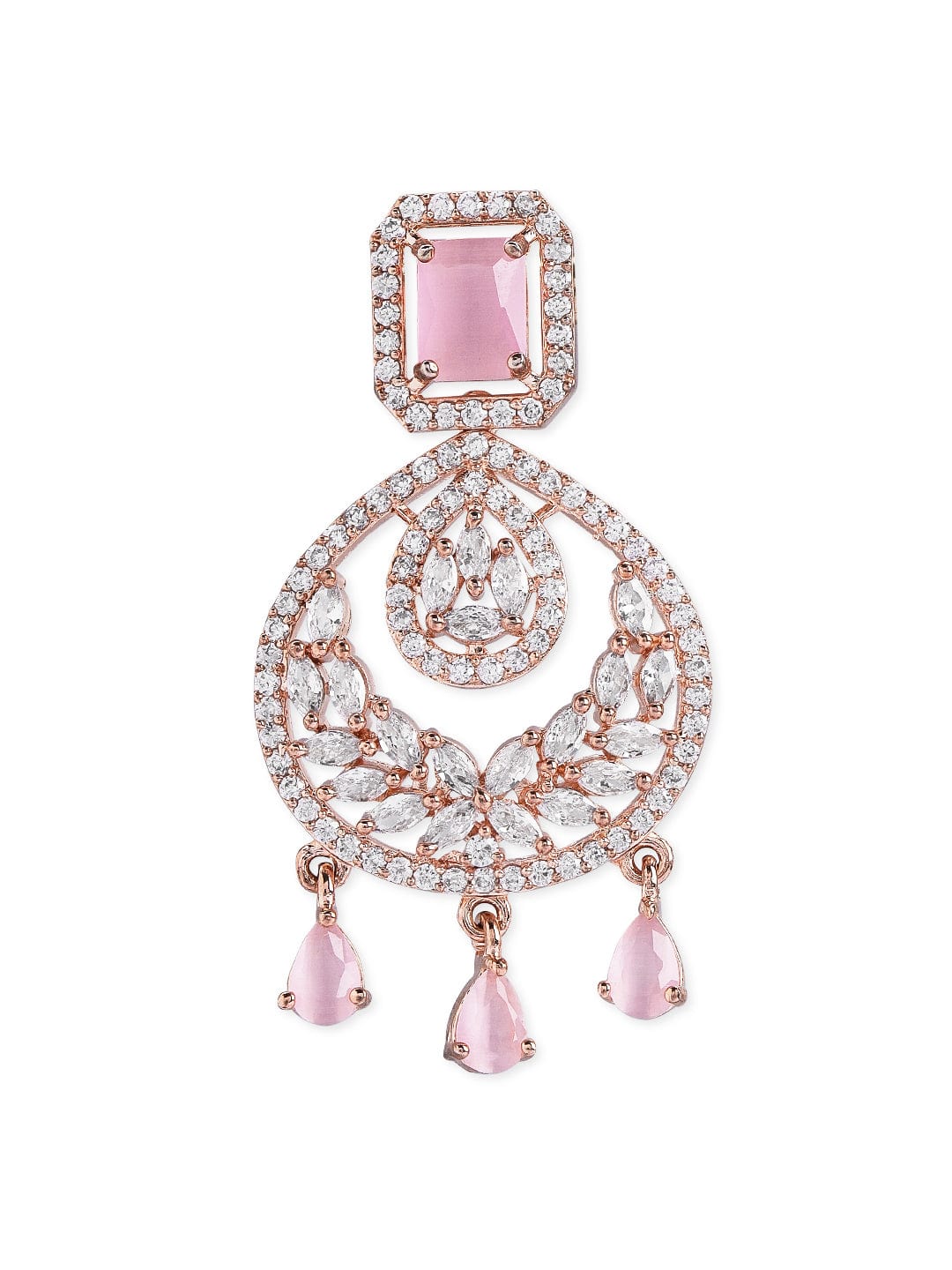 14K Yellow Gold Pink Tourmaline and Diamond Dangle Earrings - Josephs  Jewelers