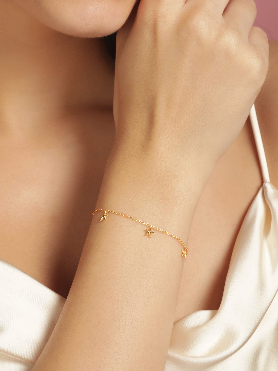 Buy Gold Bracelets & Bangles for Women by ZARIIN Online | Ajio.com