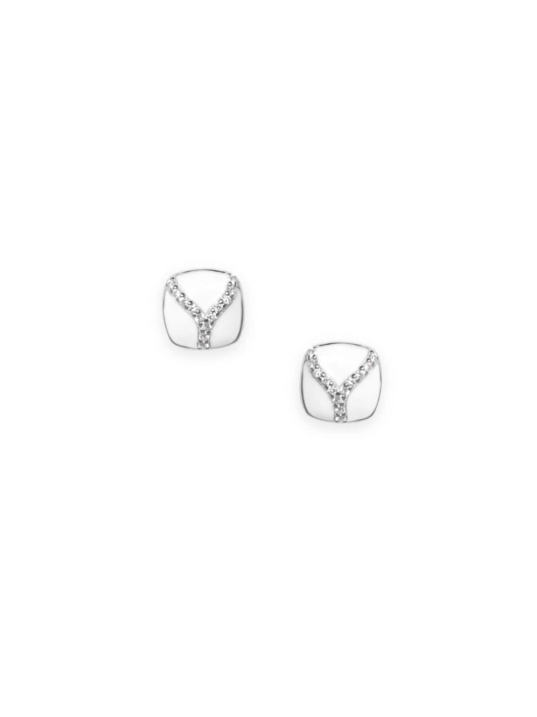 Rubans Silver Petite Silver Stud Earrings Earrings