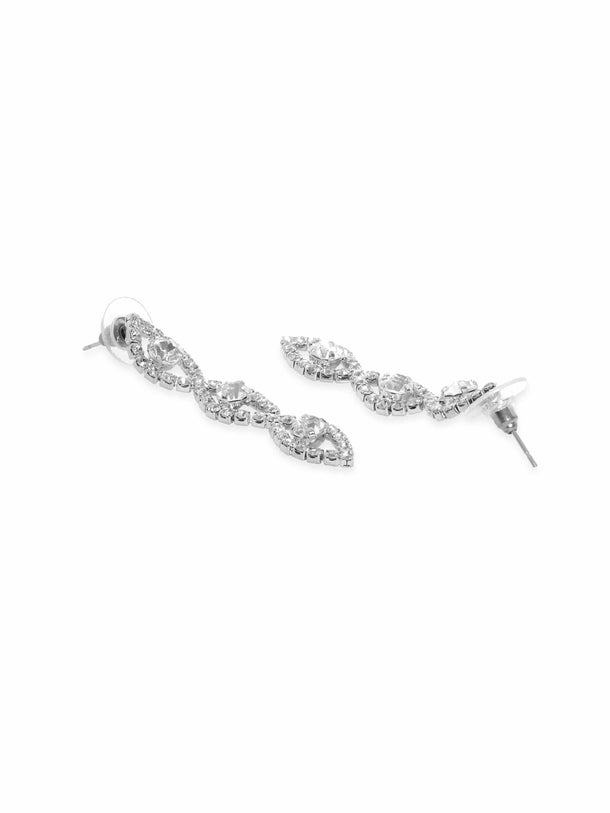 Rubans Silver Sagebrush Symphony Western Necklace Set Jewellery Sets
