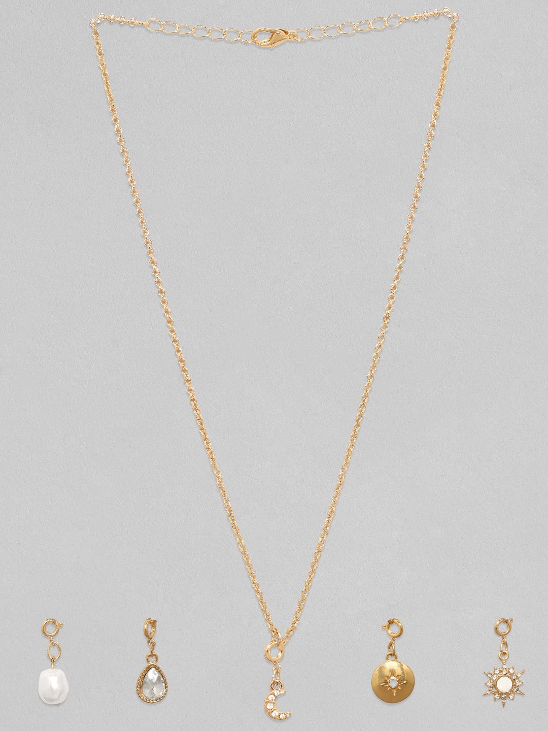 18K Gold Plated Kids Charms Family Necklace w Chain Boys n Girls Oro  Laminado | eBay