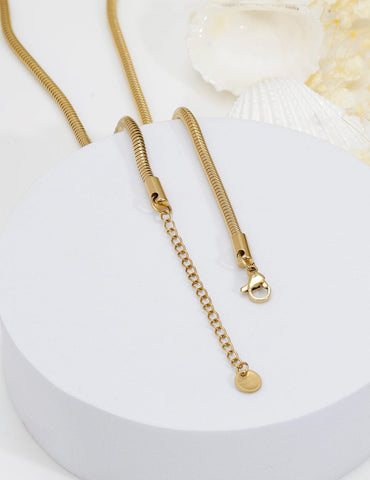 Rubans Voguish 18K Gold Plated Stainless Steel Tarnish-Free Waterproof Star Pendant Necklace Necklace and Chains