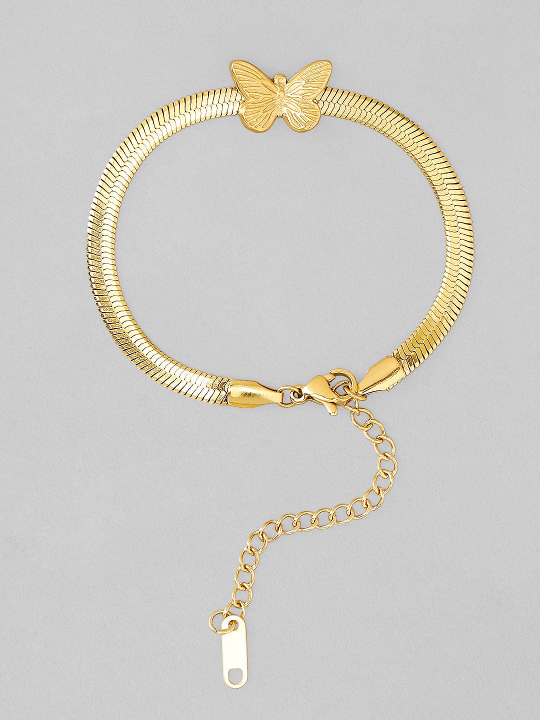 Snake Chain Bracelet in 18ct Gold Vermeil on Sterling Silver  Jewellery by  Monica Vinader
