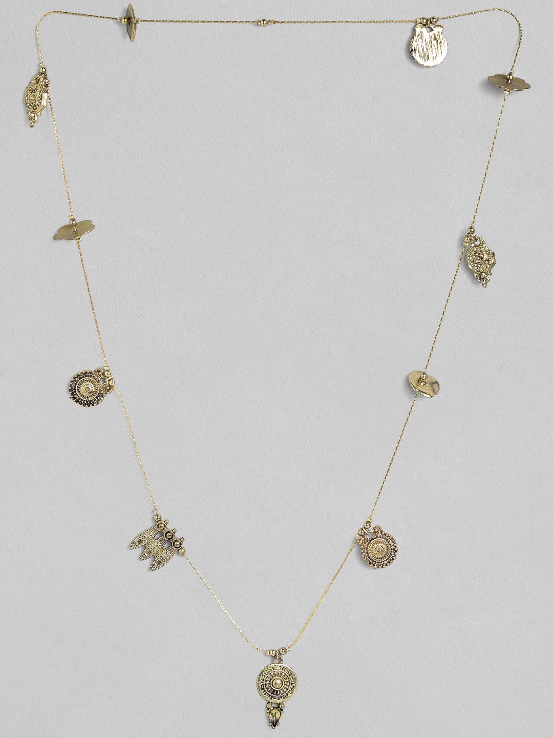 Futhark Rune Pendant - 14K Gold - Andrea Shelley Designs