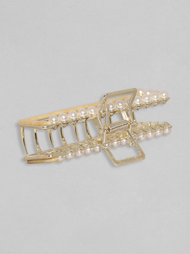 Rubans Voguish Embellished Rectangular Claw Clip Hair Accessories