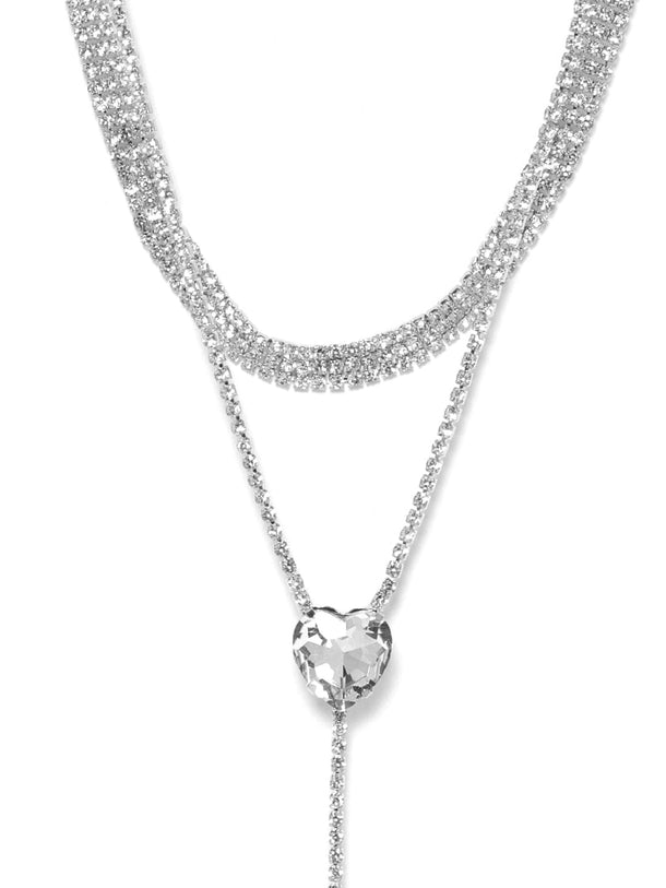 Rubans Voguish Frontier Fusion Multi-Layer Necklace Necklace