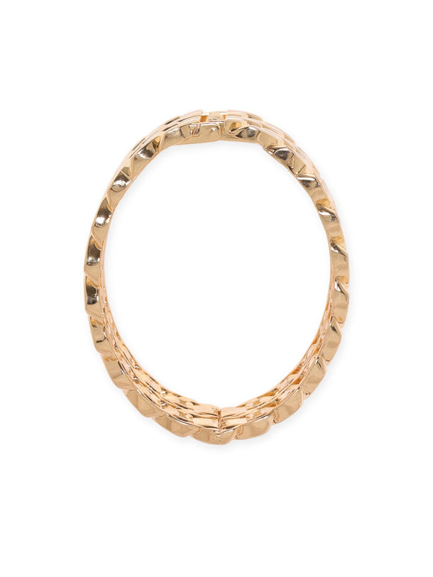 Rubans Voguish Gold plated Cuban Link Pattern Statement Bracelet Bangles & Bracelets