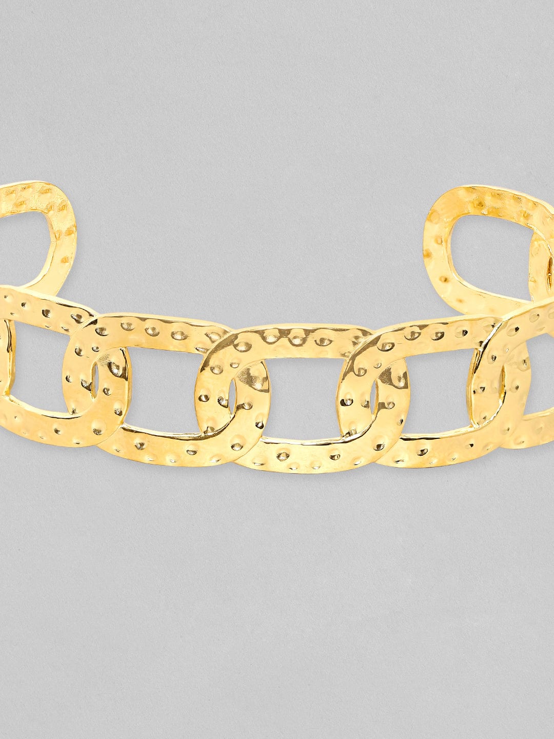 Avelen Gold Plated Adjustable Ring
