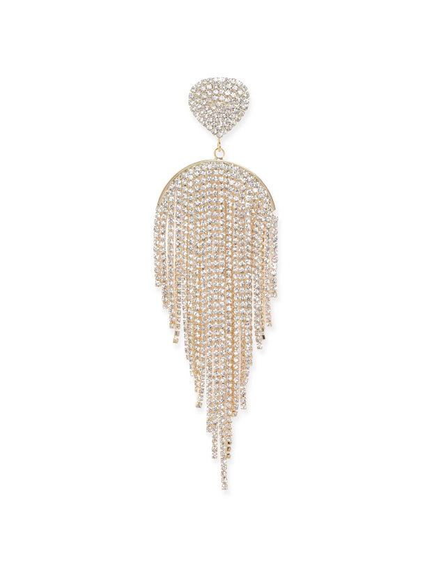 Rubans Voguish Golden Cascade Shoulder Duster Earrings Earrings