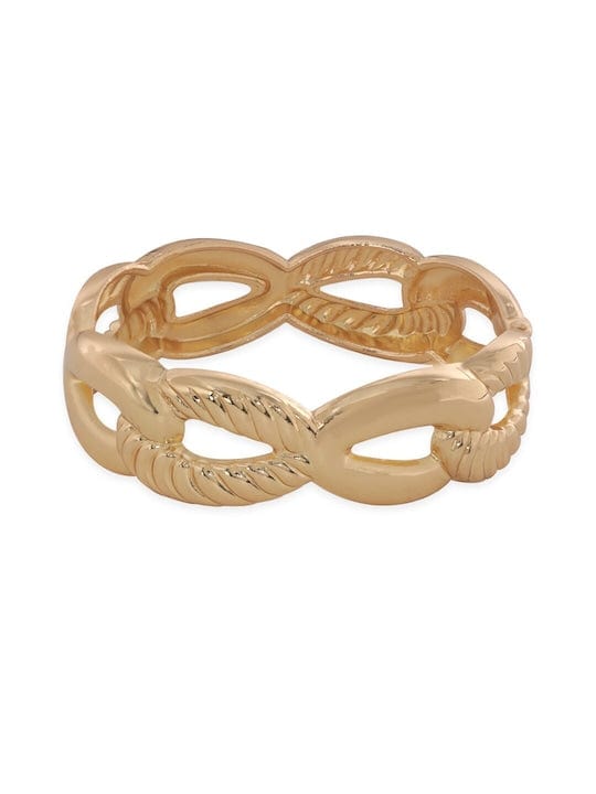Rubans Voguish Golden Harmony Bracelet Bangles & Bracelets