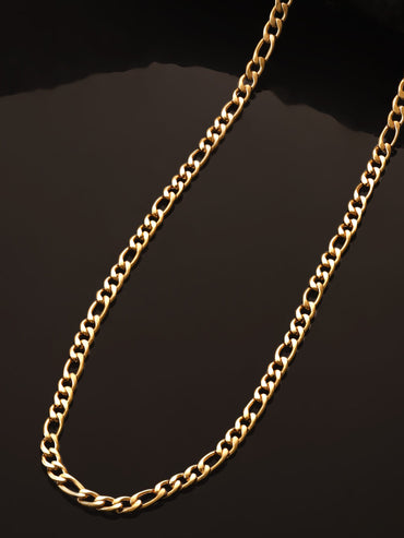 Rubans Voguish Men 18KT Linked Chain Necklace Necklace and Chains