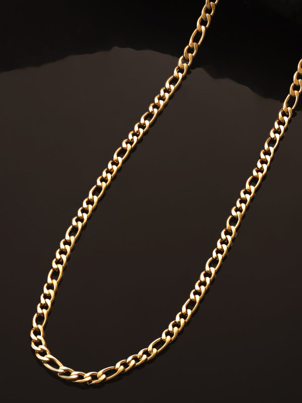 Rubans Voguish Men 18KT Linked Chain Necklace Necklace and Chains