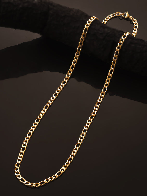 Rubans Voguish Men 18KT Linked Chain Necklace Necklace and Chains