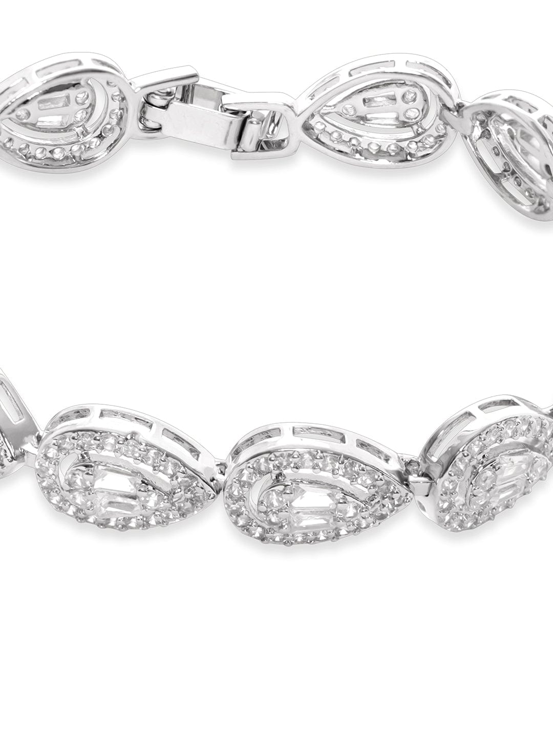 SHE & CRAFT | Jewelry | New 4 Pcs Cushin Cut Diamond Marquise Cut Diamond  Gold Luxury Bangles Bracelet | Poshmark