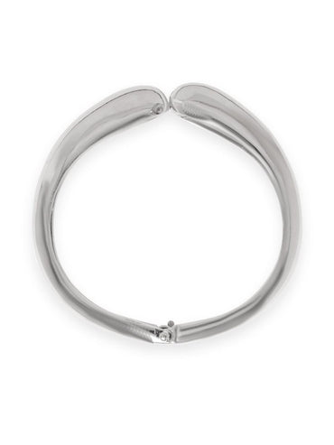 Rubans Vogusih Rhodium Plated Contemporary Bracelet Bangles & Bracelets