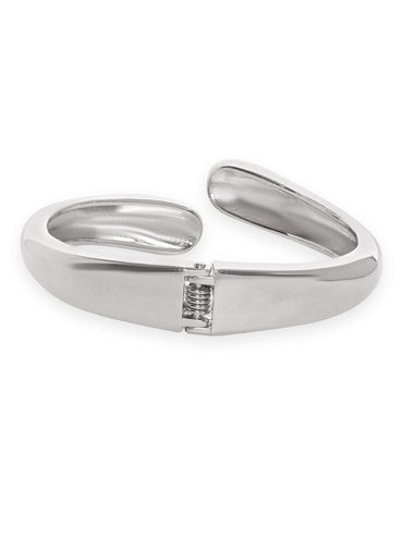 Rubans Vogusih Rhodium Plated Contemporary Bracelet Bangles & Bracelets