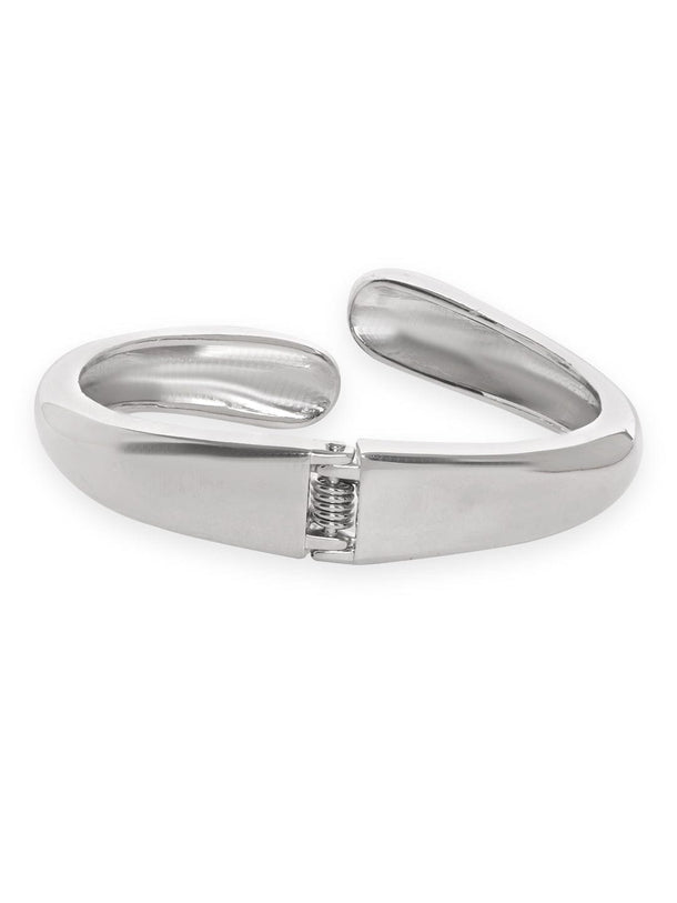 Rubans Vogusih Rhodium Plated Contemporary Bracelet Bangles & Bracelets