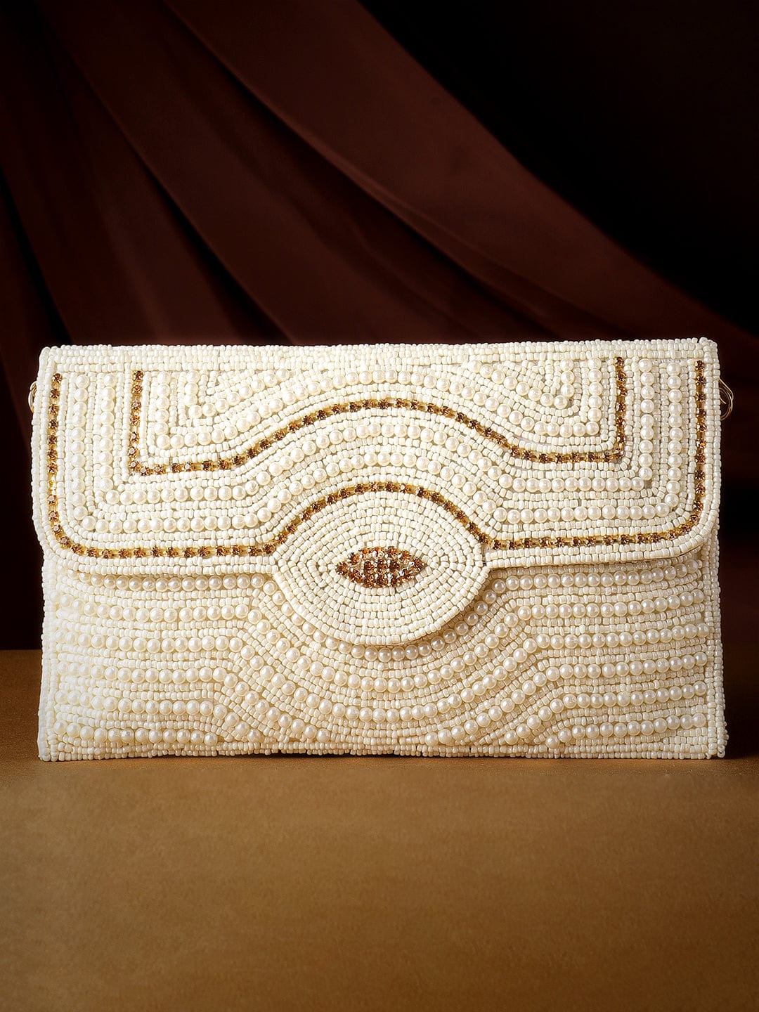 Gold Formal Clutch Purse for Women Wedding Crossbody Evening Bag Beige  Glitter Handbag (Black): Handbags: Amazon.com