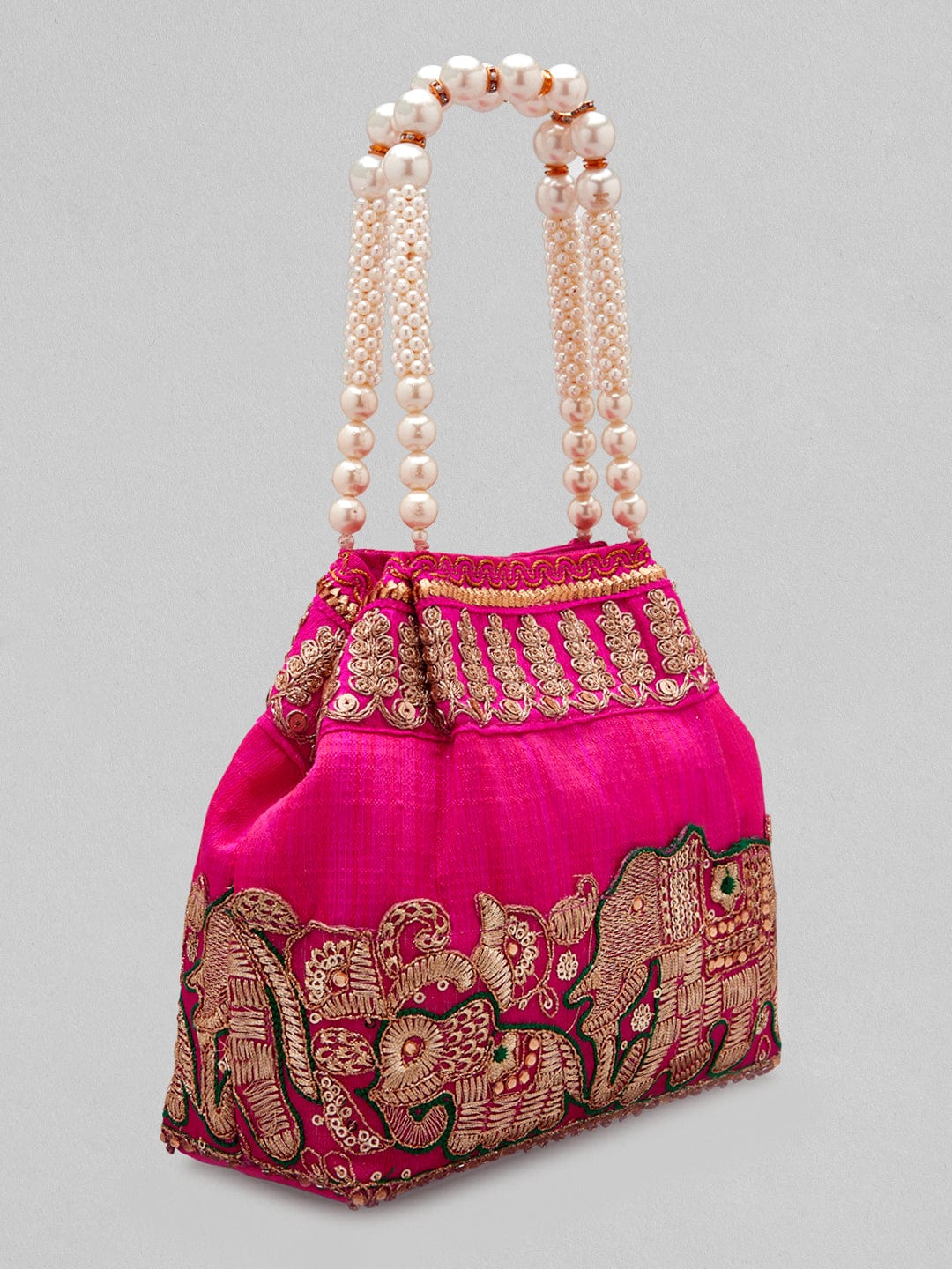 Rubans Women Embroidered Potli Clutch Bags