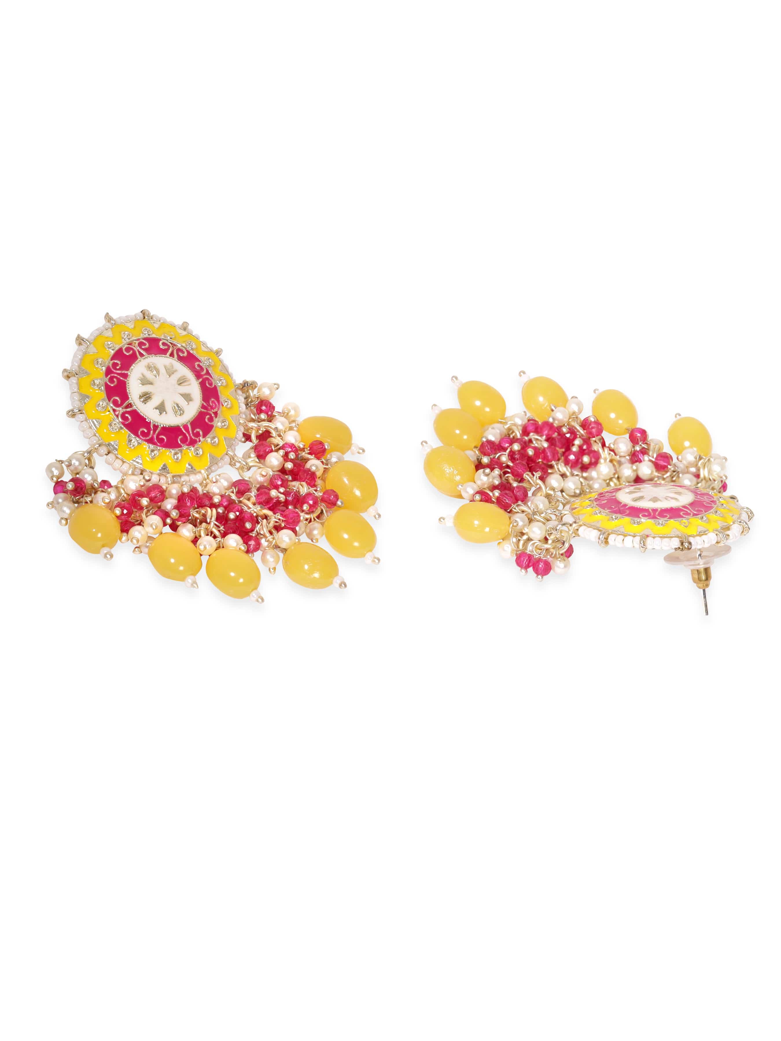 Amazon.com: CHUNYANAN Fashion Simplicity Sunflower Dangle Drop Earrings for  Women Girls Yellow Enamel Daisy Sun Flower Personalized Earrings Jewelry  Gift (Mei Pink Earrings): Clothing, Shoes & Jewelry