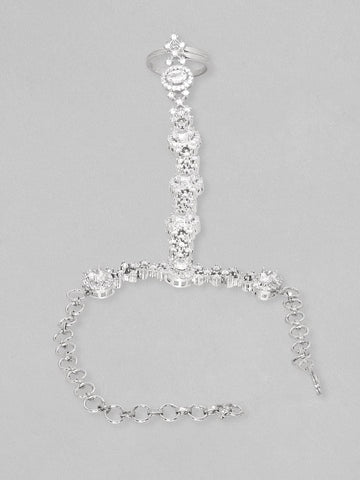 Rubans Zircon Studded Handcrafted Bracelet Bangles & Bracelets