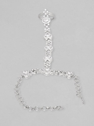 Rubans Zircon Studded Handcrafted Bracelet Bangles & Bracelets