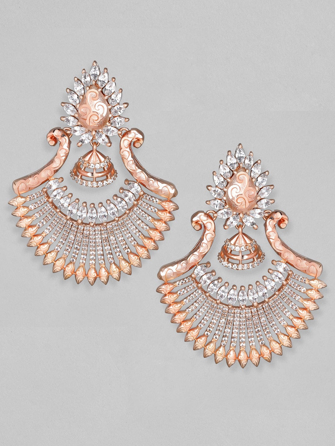 Chandbalis in Gold plated silver by Amrapali | Bridal jewelry, Wedding  jewelry, Traditional jewelry