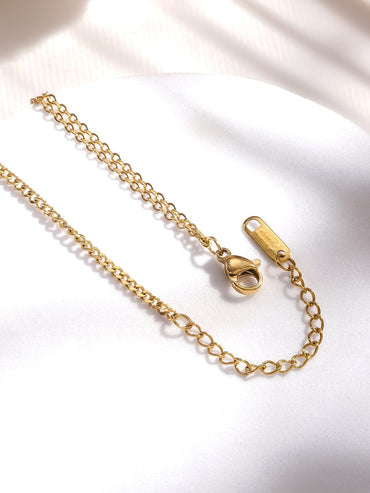 Starlit Minimal Pendant Chain Necklace & Chains