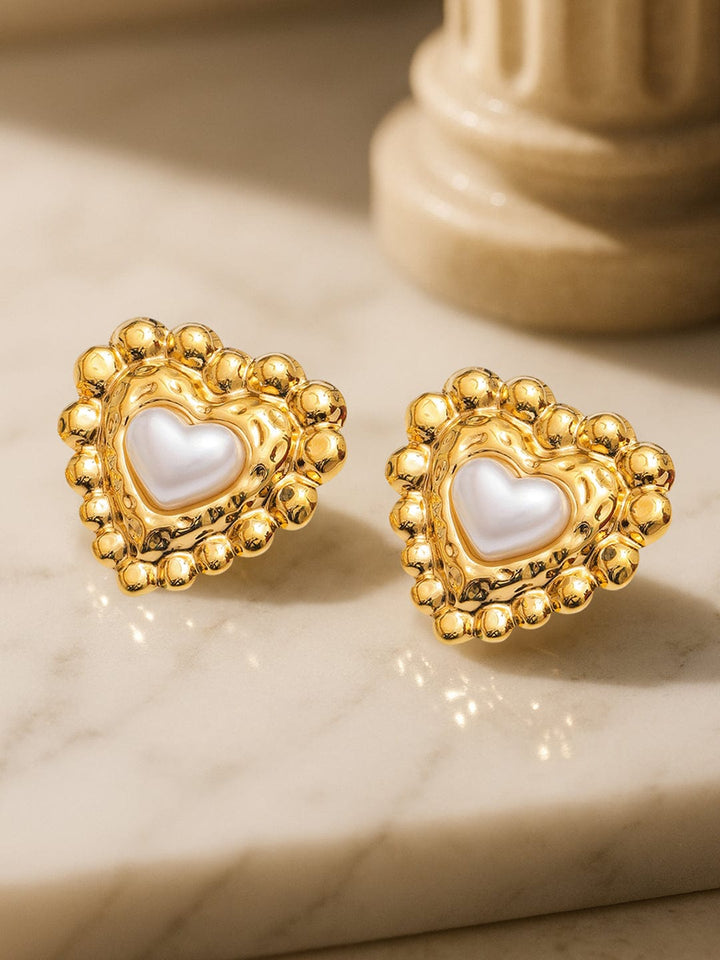 Story For Every Heartbeat Studs Earrings