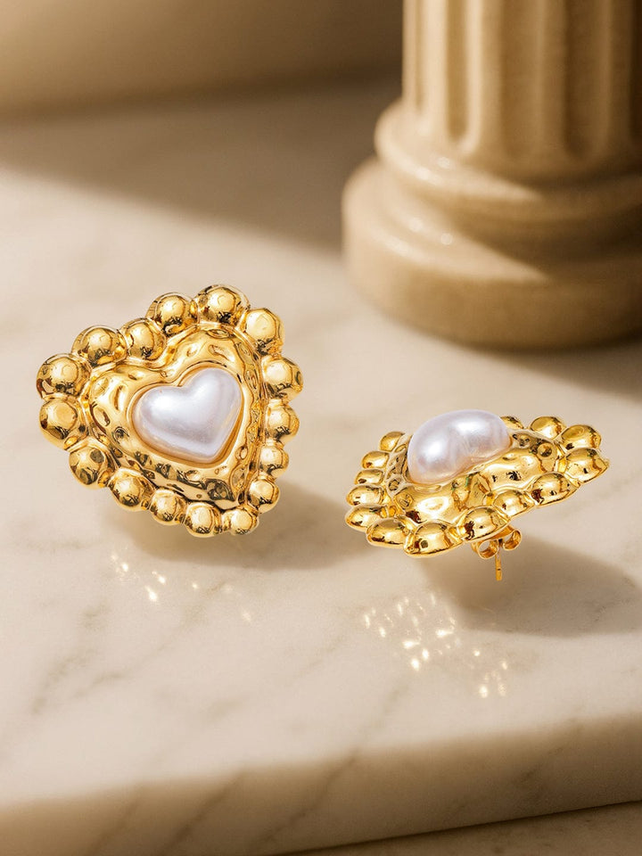 Story For Every Heartbeat Studs Earrings