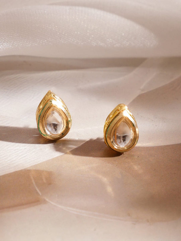 Subtle Spark Pink Kundan Necklace Set Jewellery Set