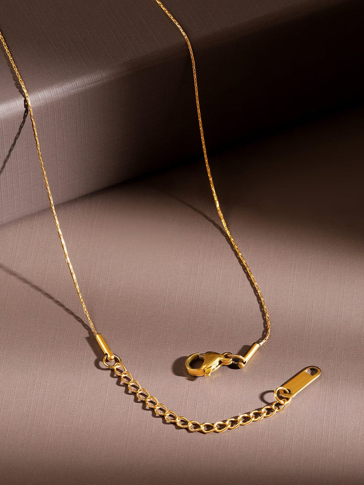 Tender Heart & Pearl Charm Necklace Chain Necklace & Chains