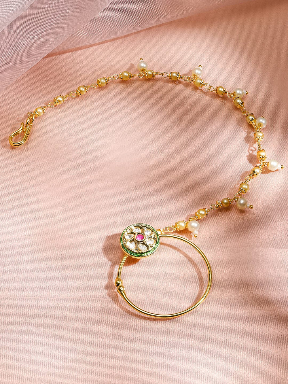Tradition Touch Kundan Nose Ring Nosepin